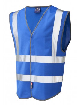 Leo Pilton Reflective Waistcoat - Royal Blue Clothing